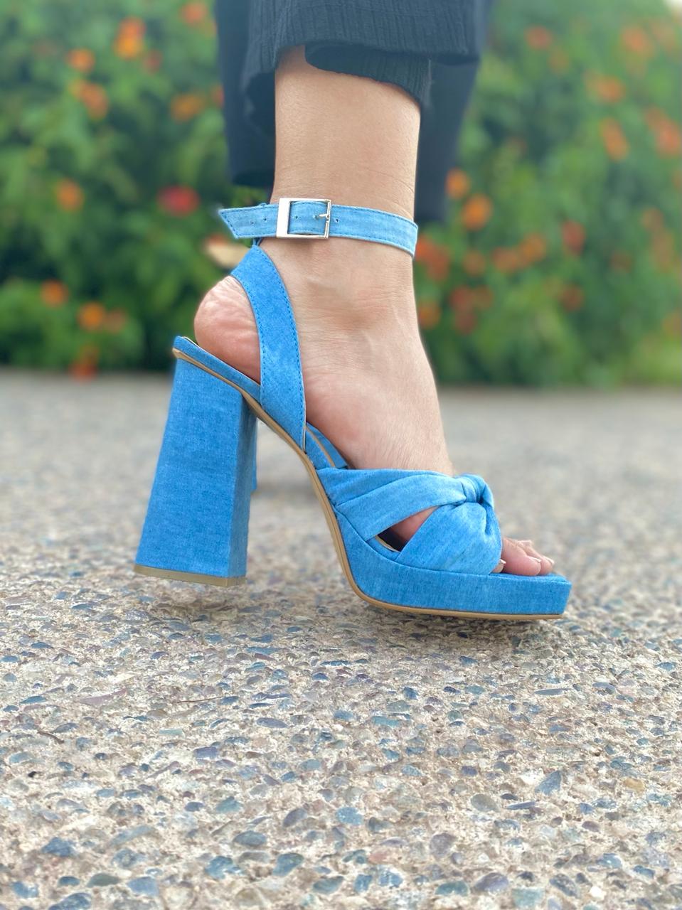 Tacones Amy Mezclilla