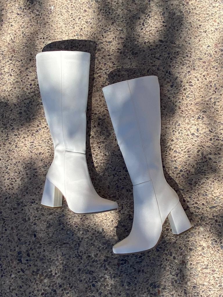 Bota Lissa Latte (Mid-knee)
