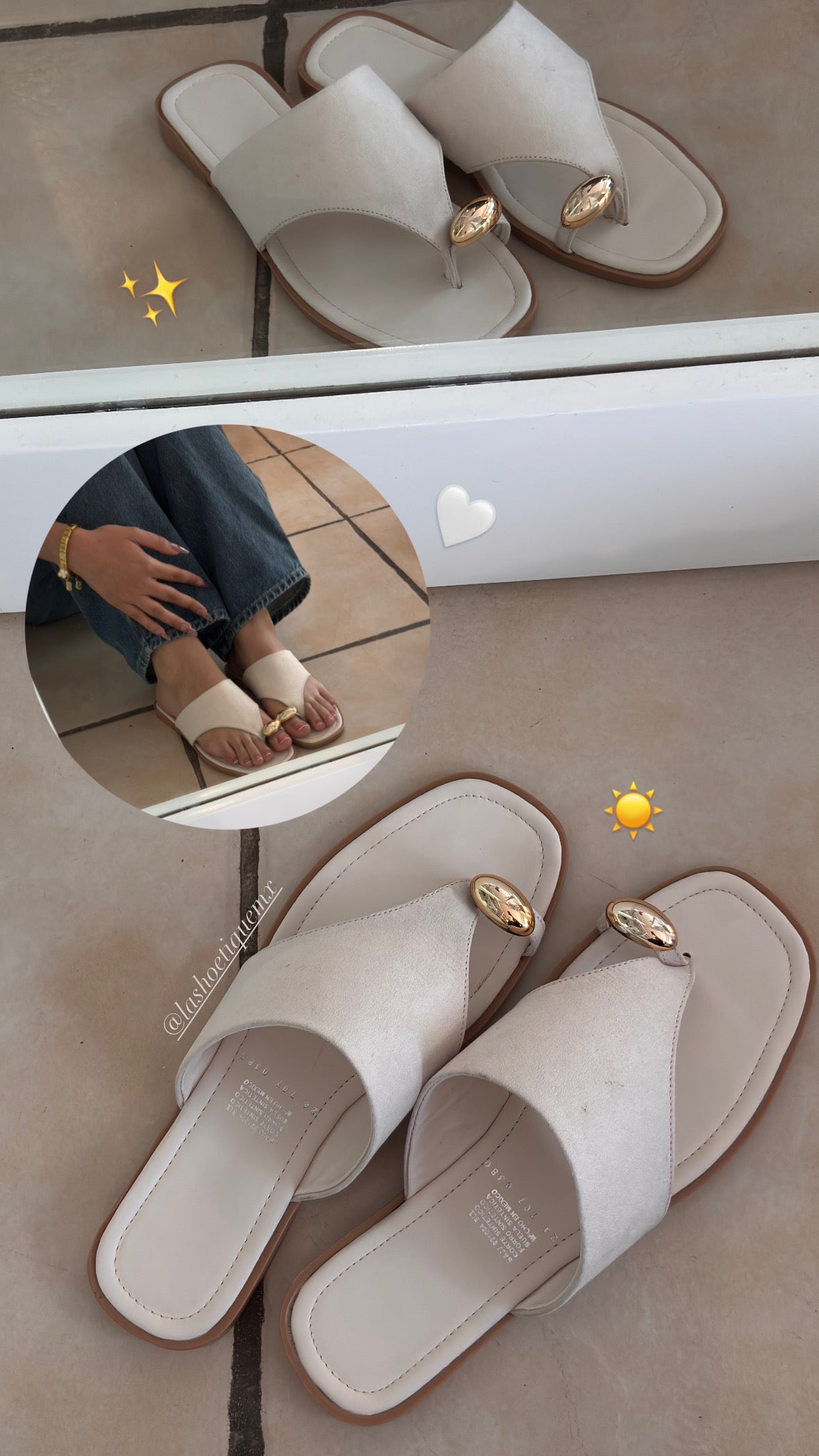 Sandalias Sasha Latte