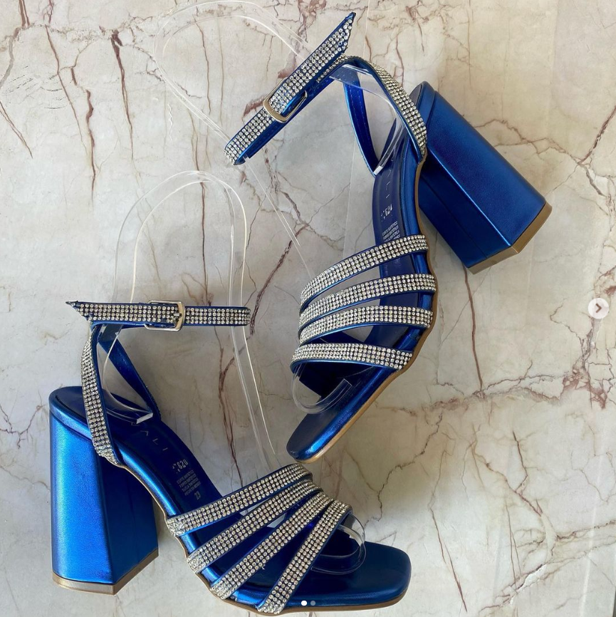 Tacones Steph Azul
