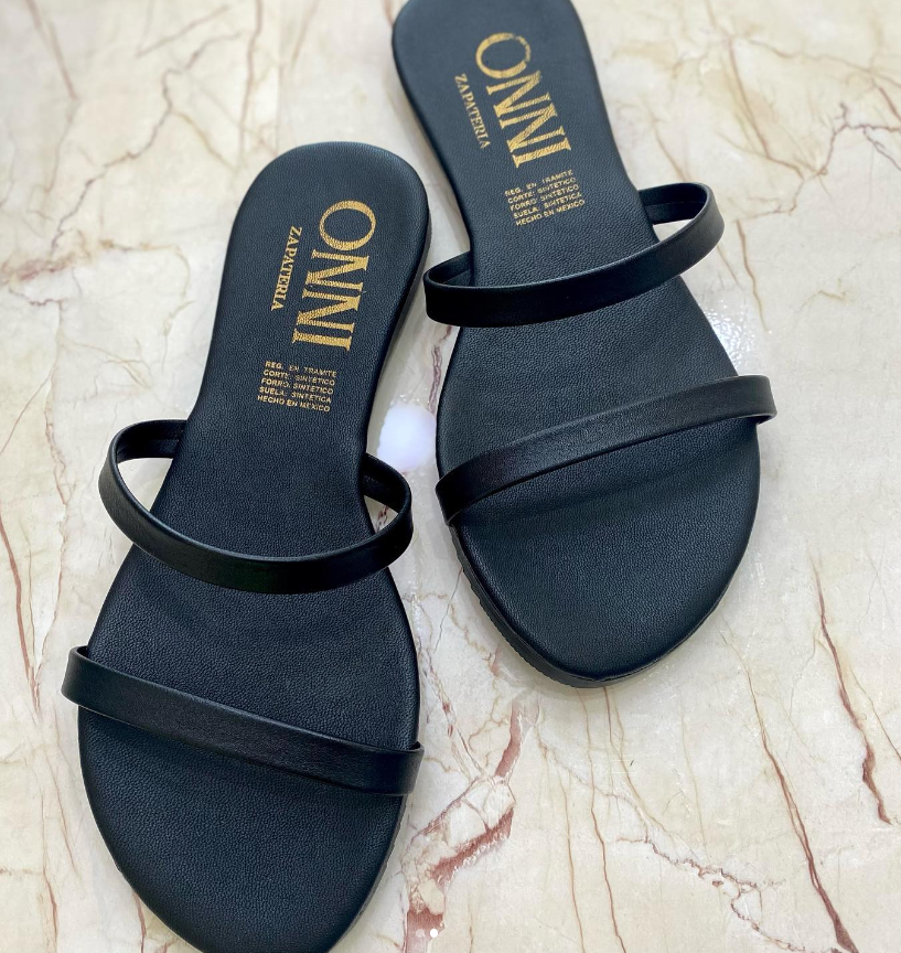 Sandalias Onni Basicas Negro