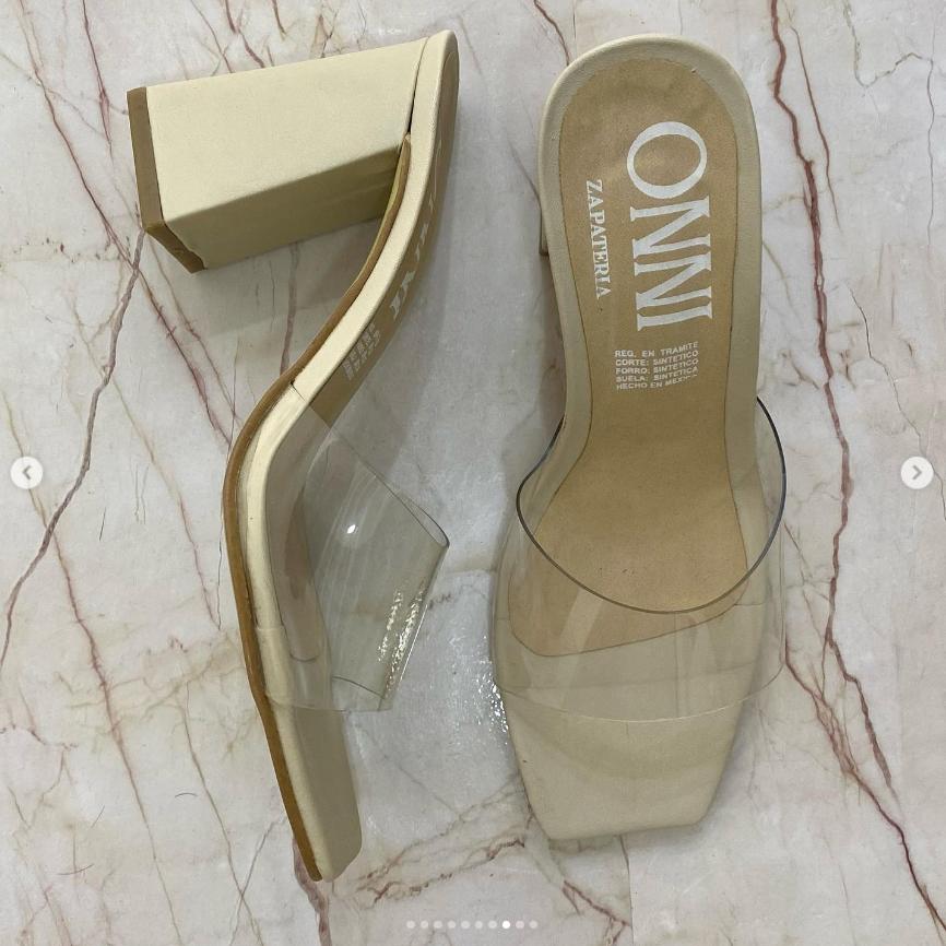 Tacones Lucy Transparencia Nude
