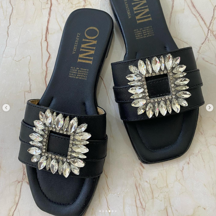 Sandalias Christy Negro