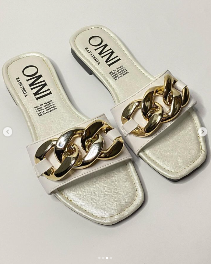 Sandalias Alexa Cadena Blancon