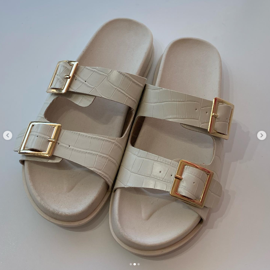 Sandalias Teddy Latte