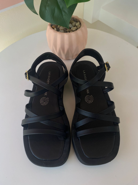 Sandalias Chunky Leana Blanco