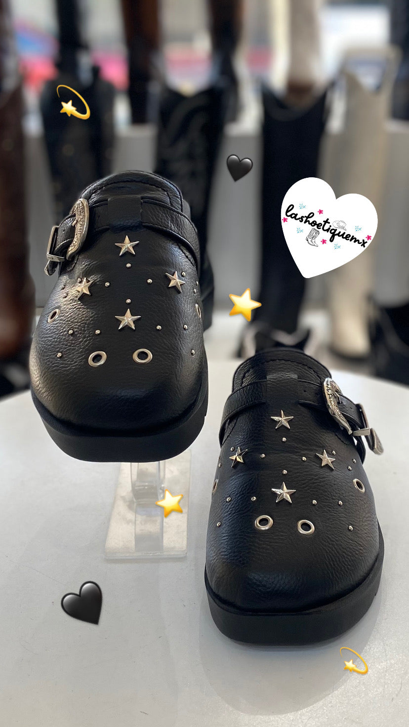 Sandalias Hannah Negro