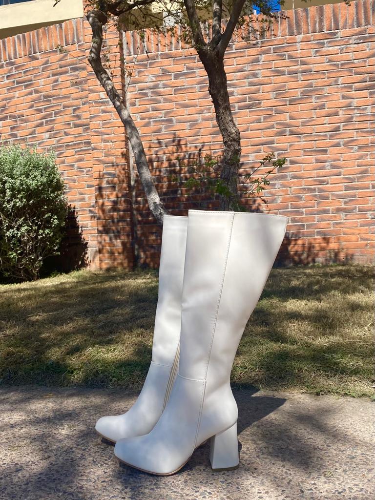 Bota Lissa Latte (Mid-knee)