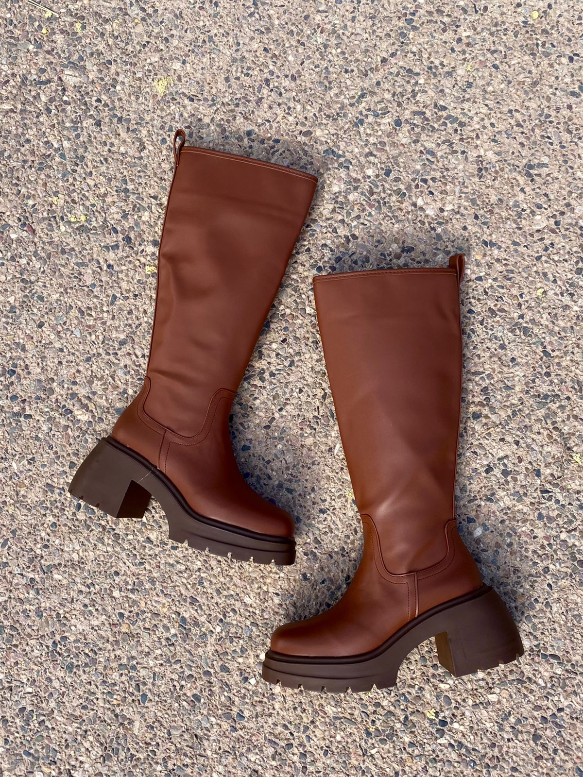 Bota Combat Betty TAN - Altas