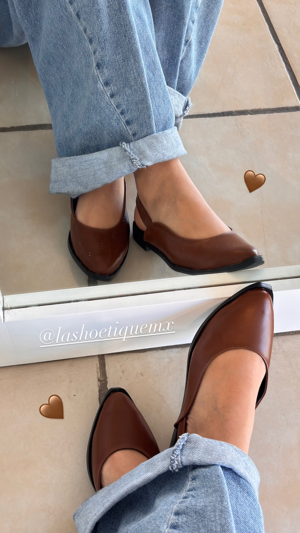 Flats Avril Chocolate