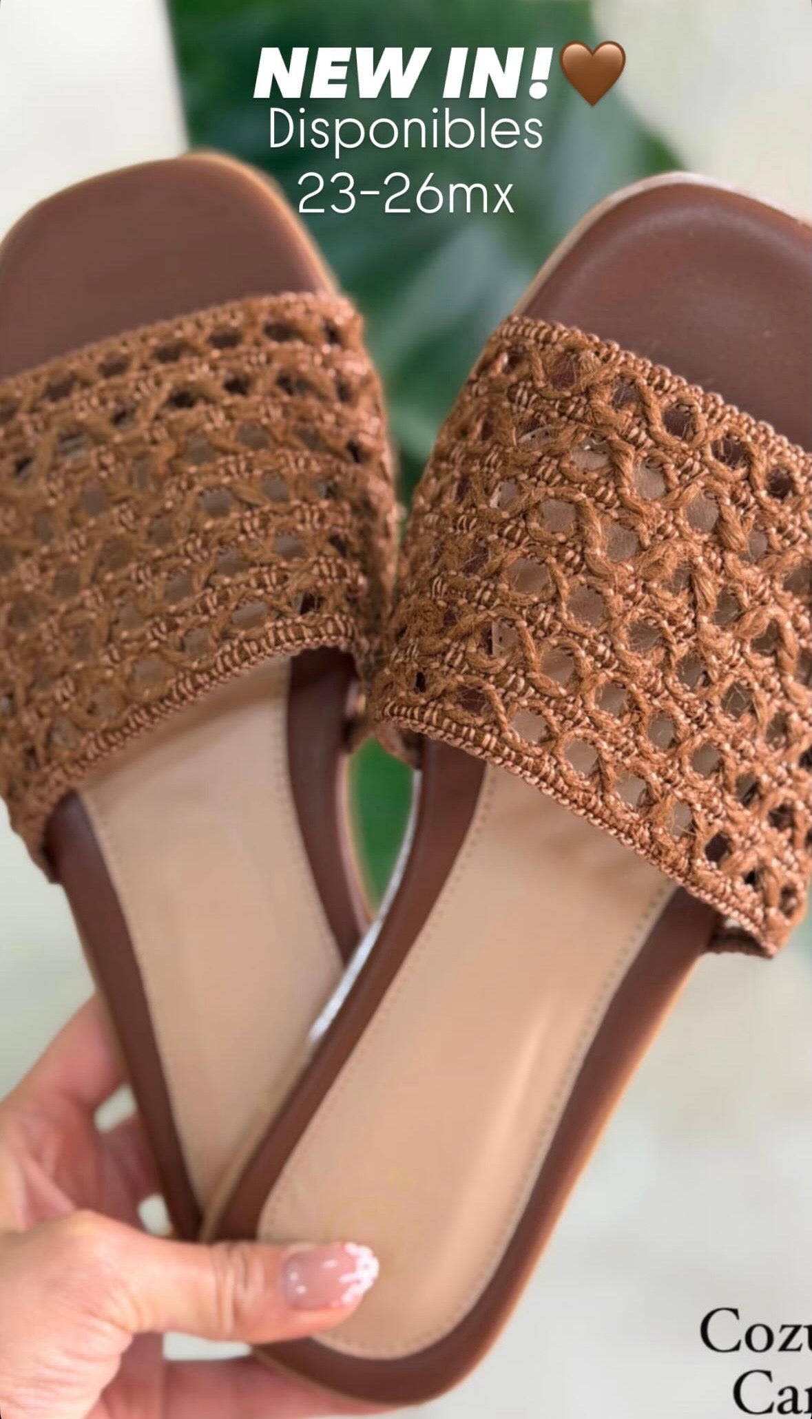 Sandalias Cozumel Chocolate