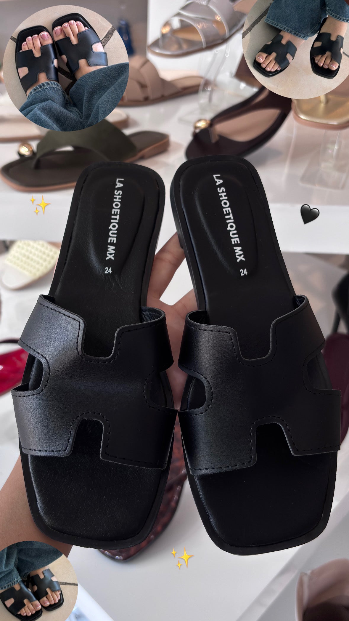 Sandalias Summer Negro