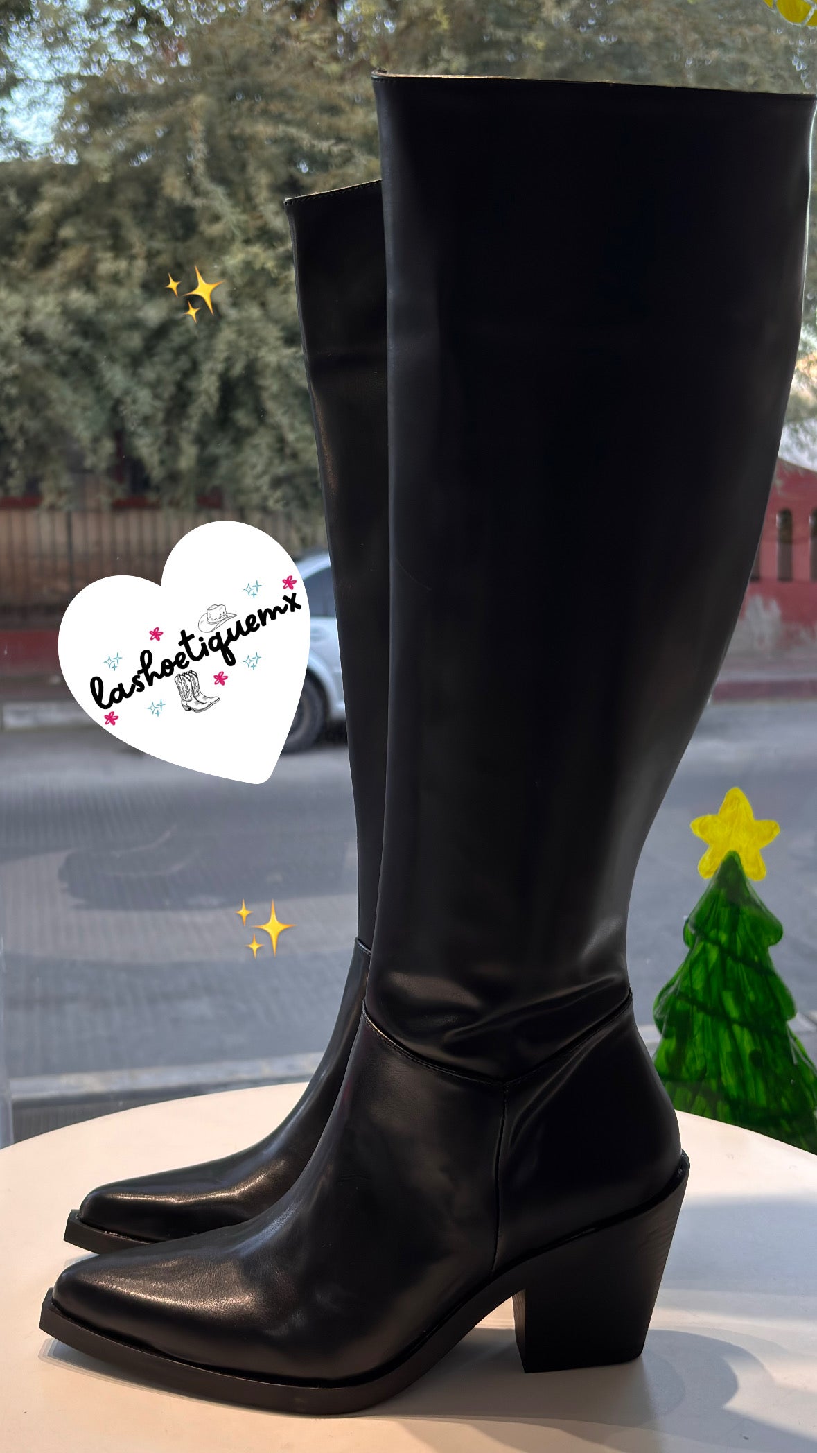 Bota Bianca Negro