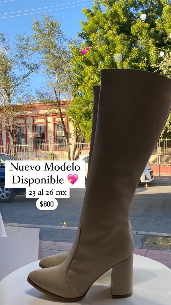 Bota Paris Nude