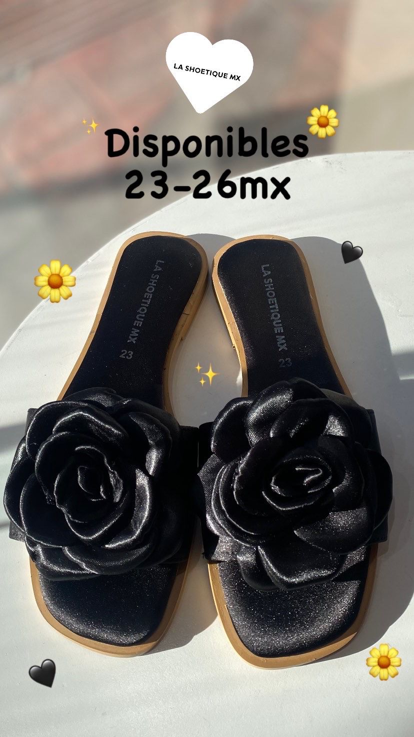 Sandalias Rose Negro