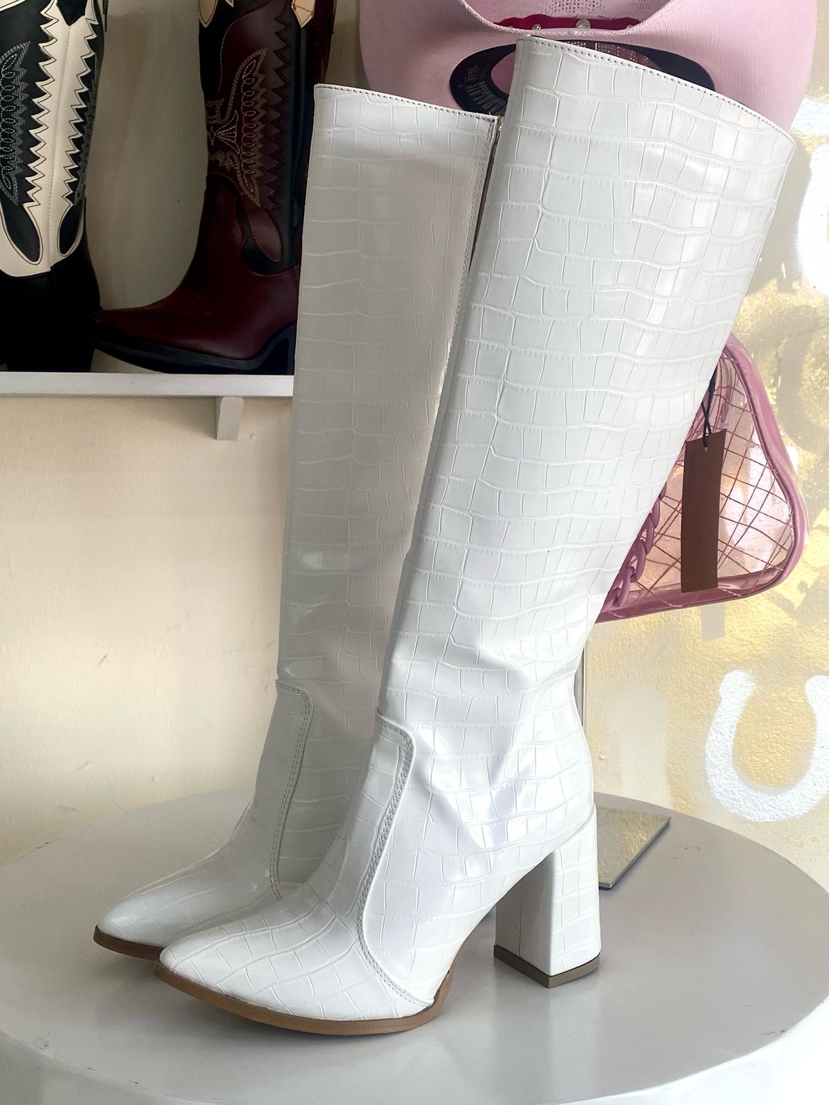 Bota Paris Blanco