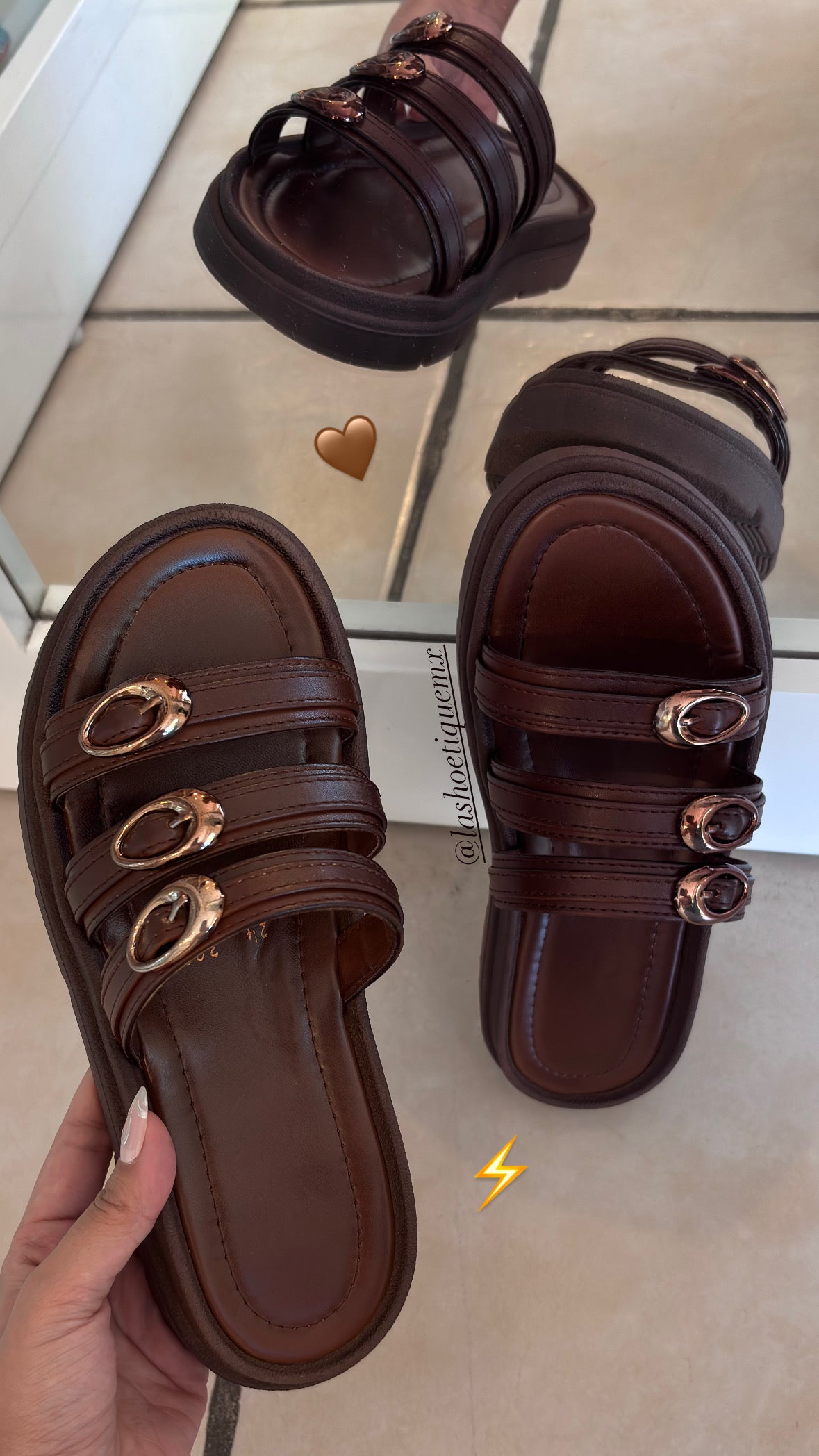 Sandalias Ventura Chocolate