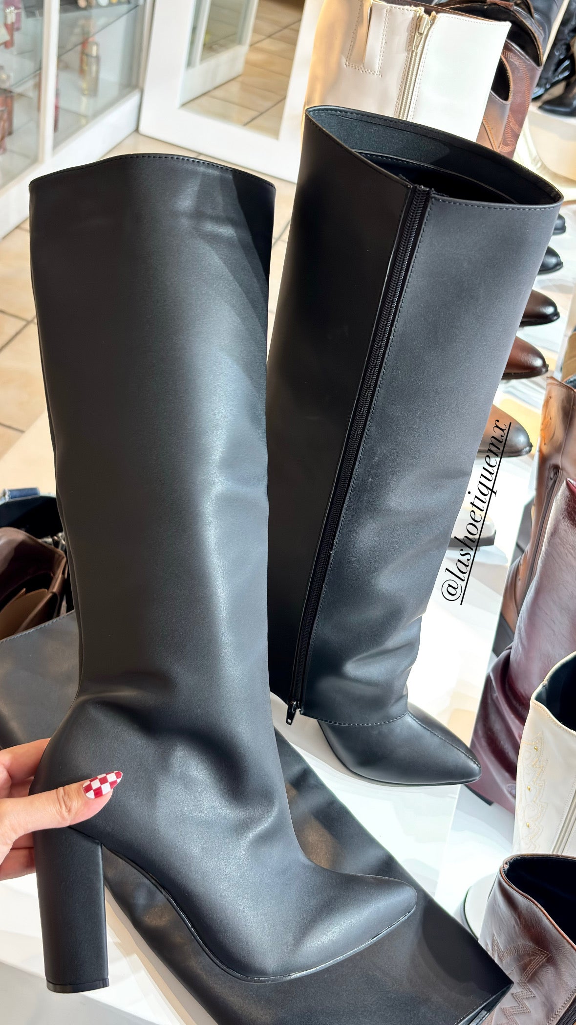 Bota Elena Negro