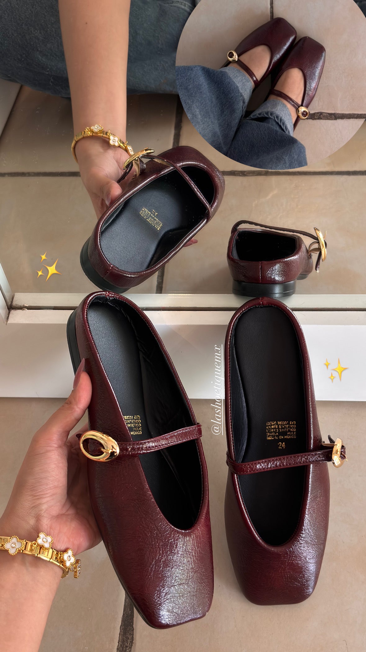Flats Amanda Vino