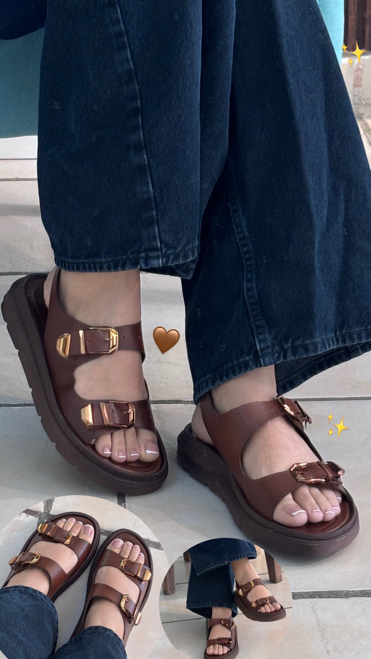 Sandalias Mérida Moka