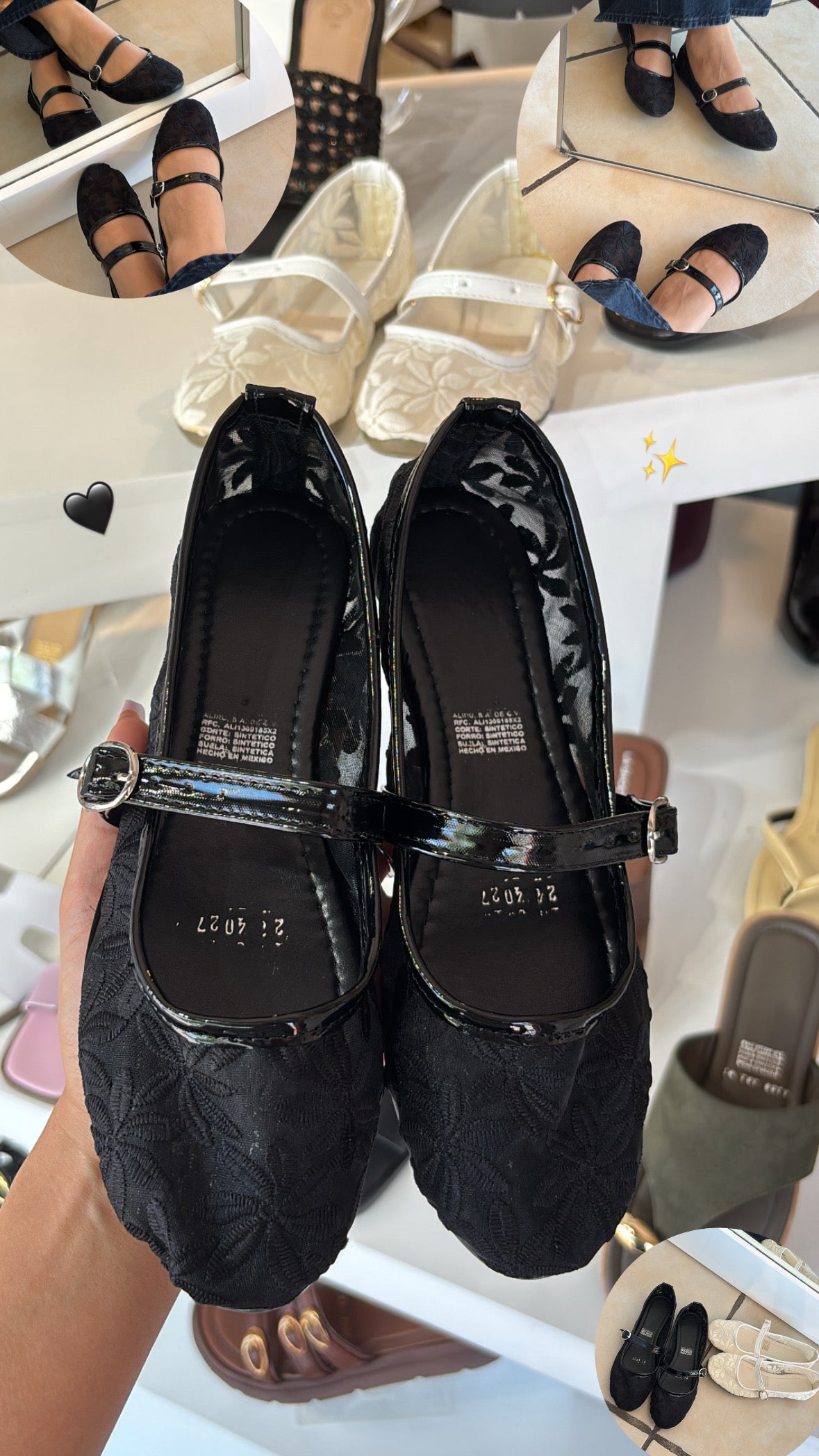 Flats Karmina Negro
