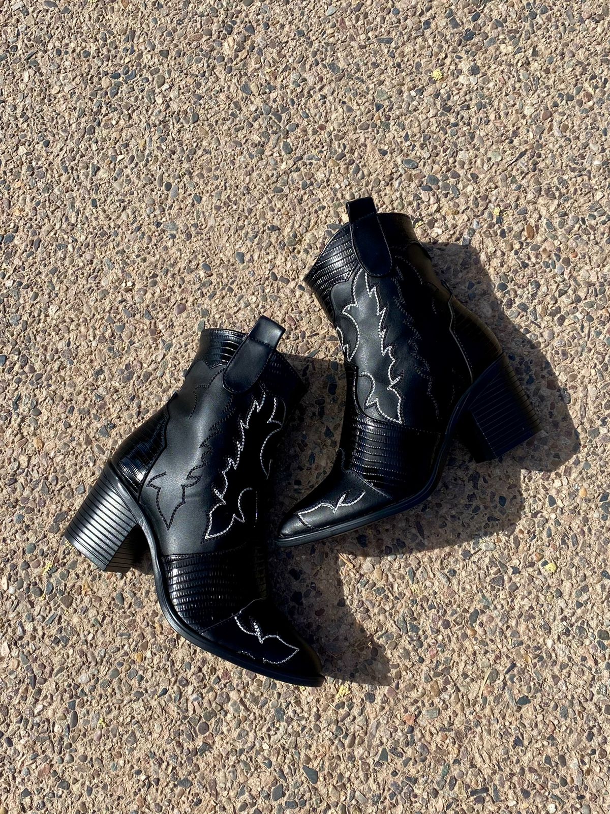 Botin Luisiana Negro