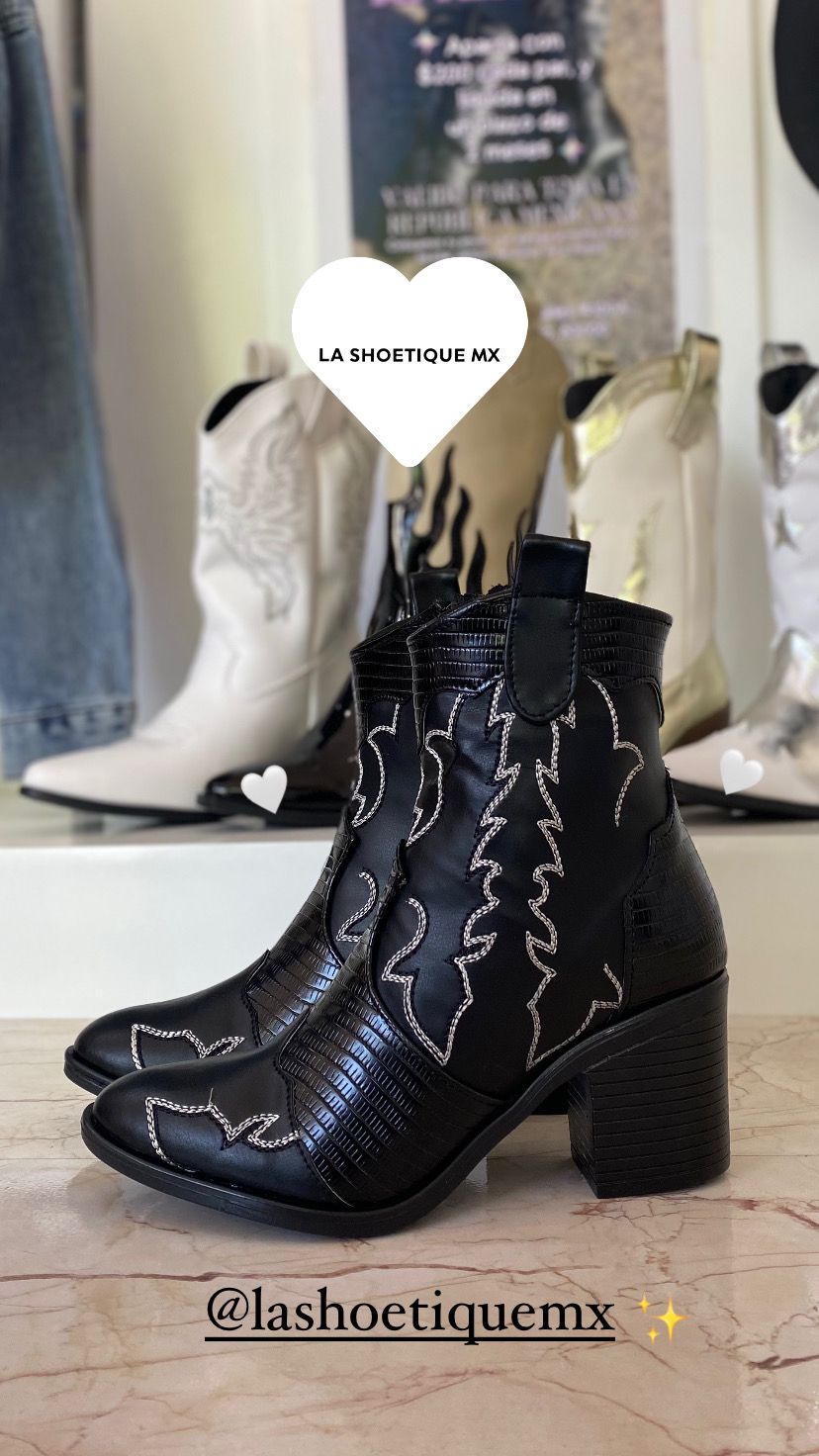 Botin Luisiana Negro