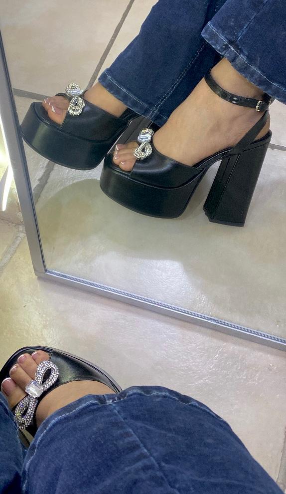 Plataforma Linda Moño Negro