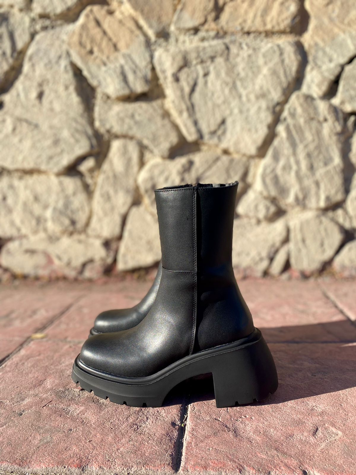 Bota Combat Betty Negro