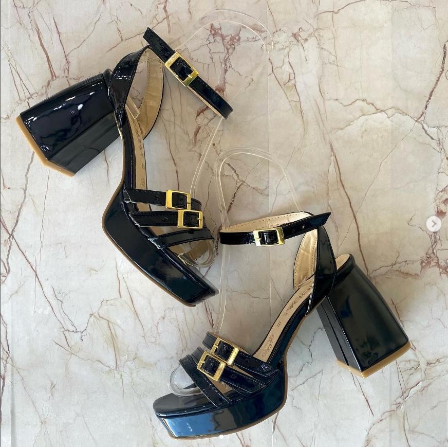 Plataforma Chunky Negro