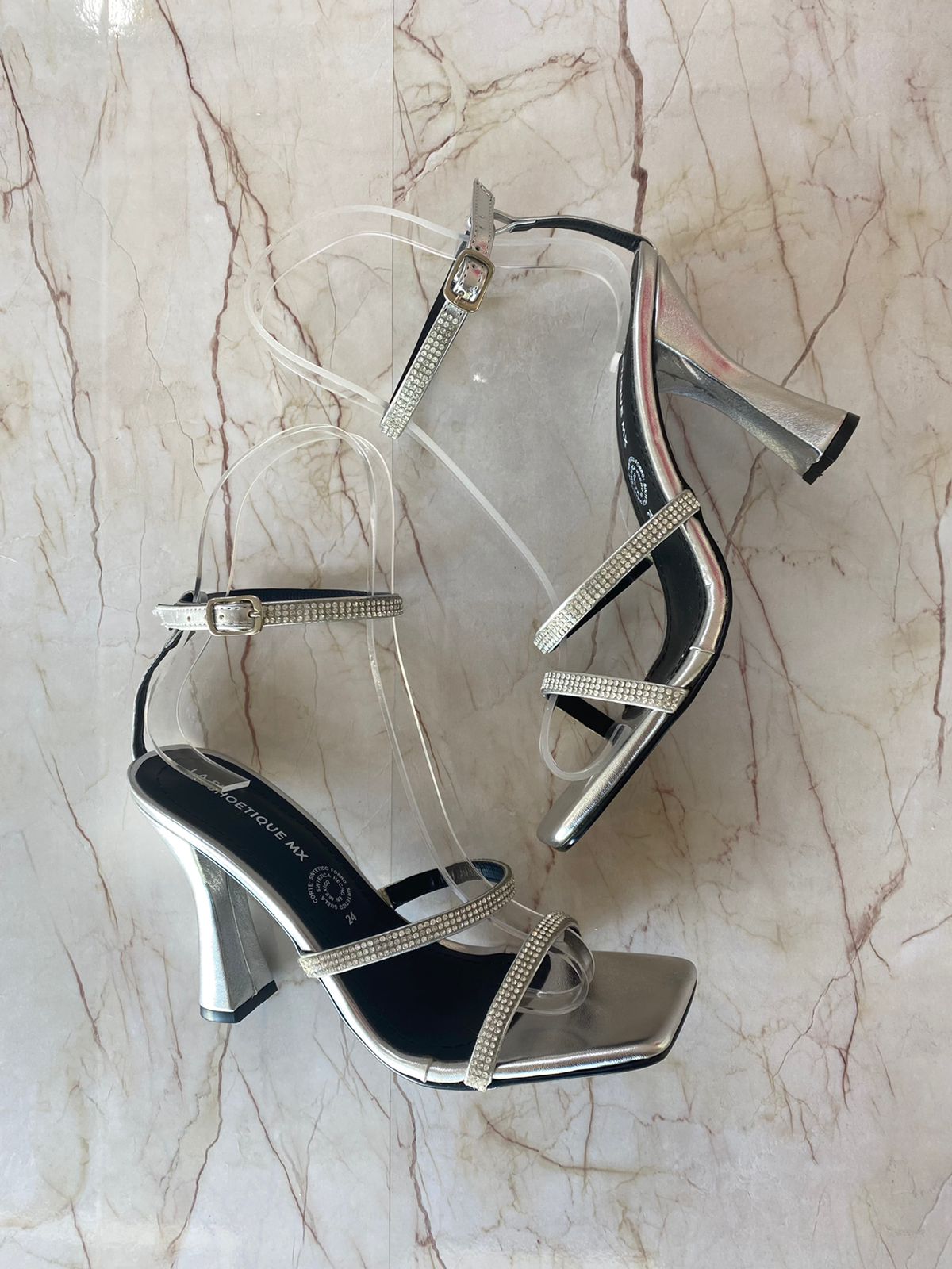 Tacones Emma Plata