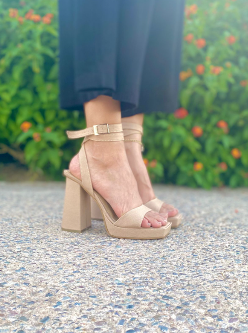 Tacones Amy Nude