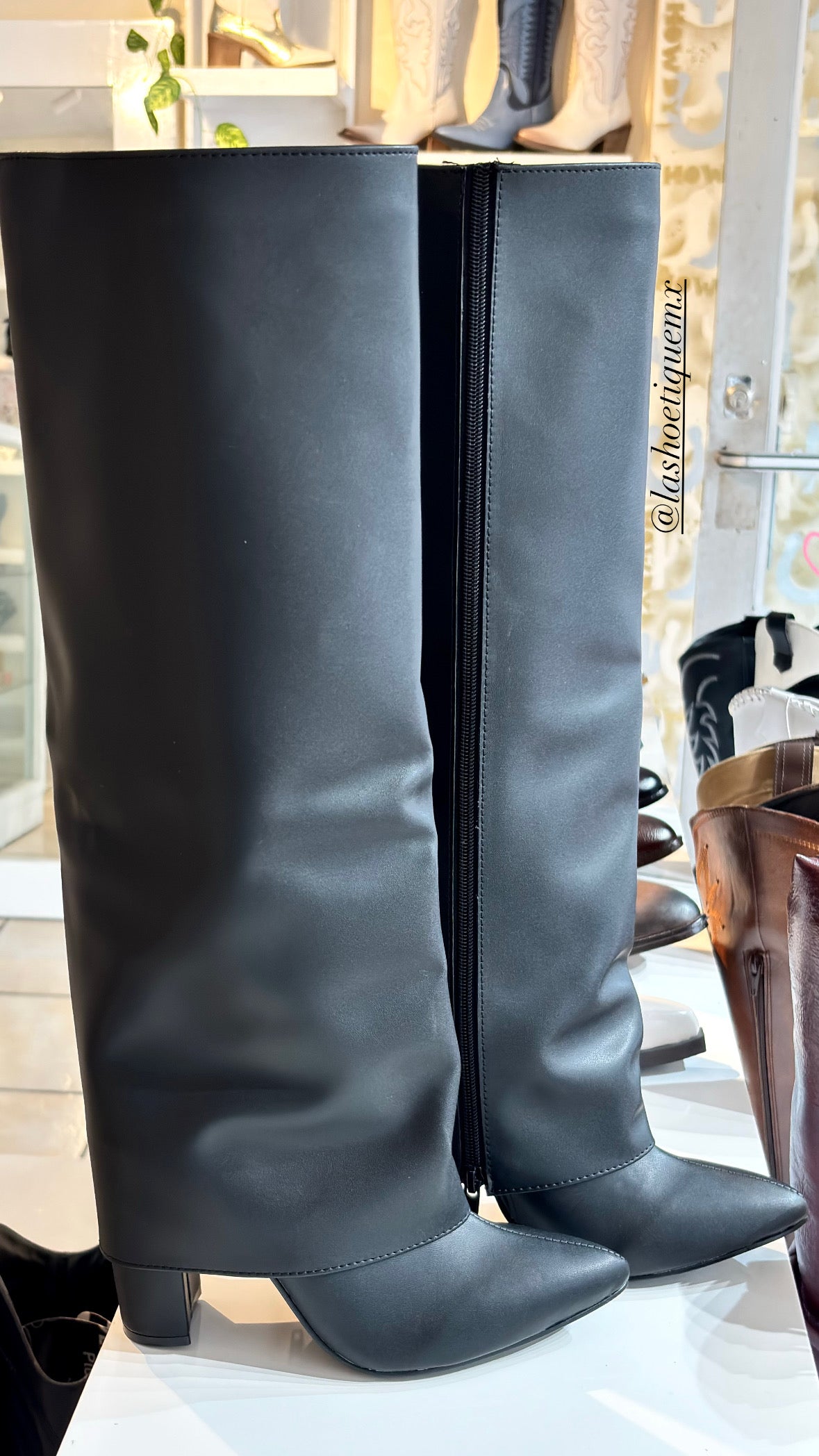 Bota Elena Negro