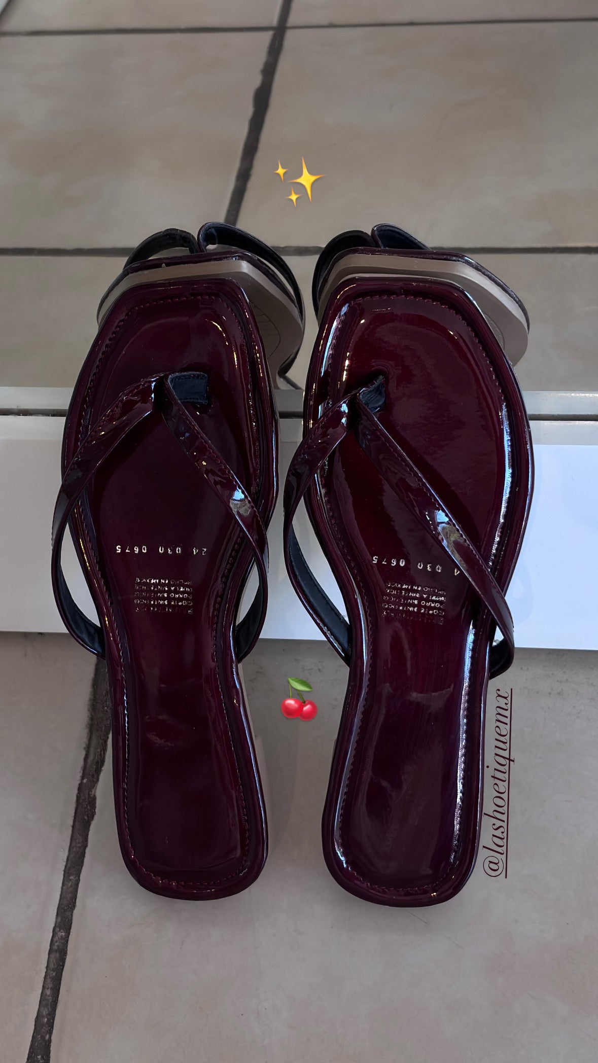 Sandalias Valentina Vino