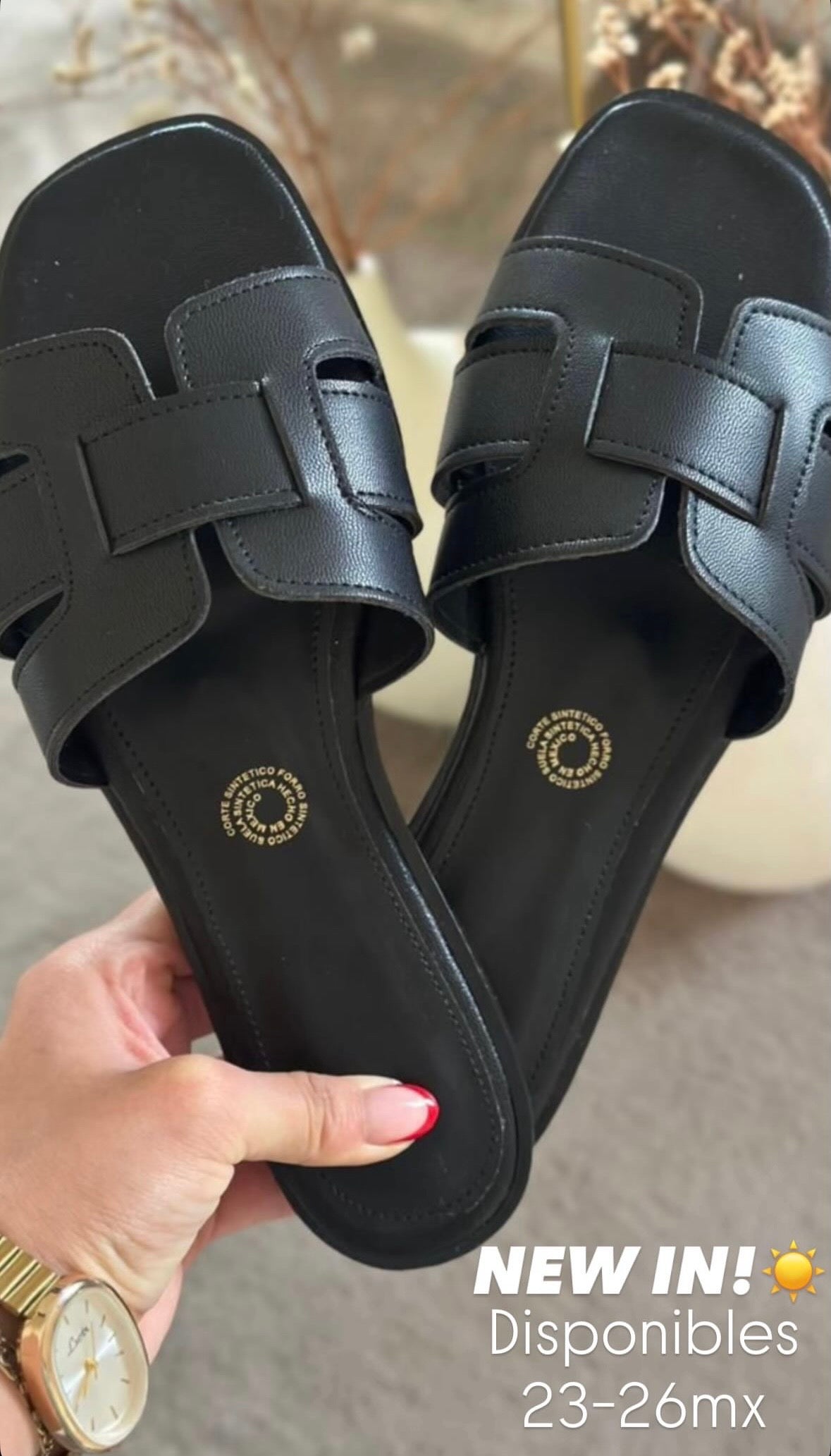 Sandalias Priscila Negro