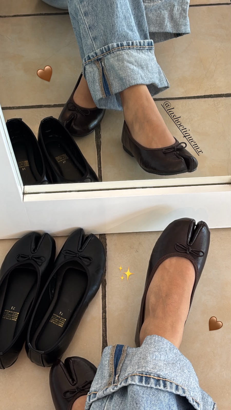 Flats Tabis Moka
