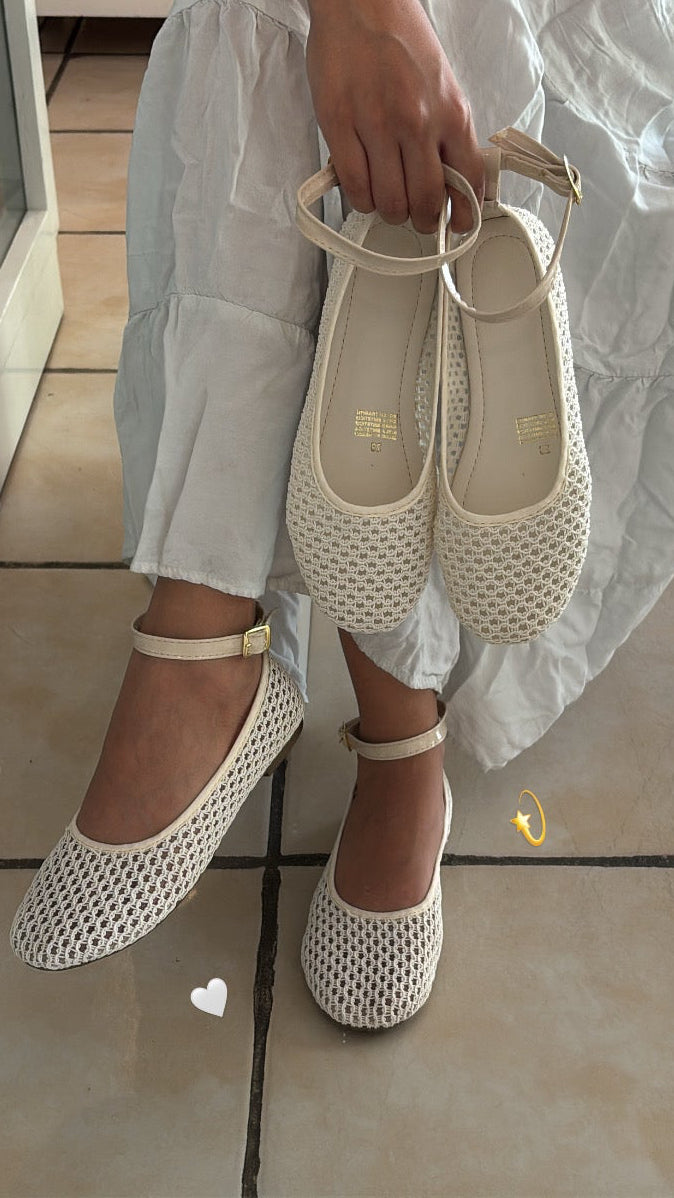 Flats Clarissa Latte