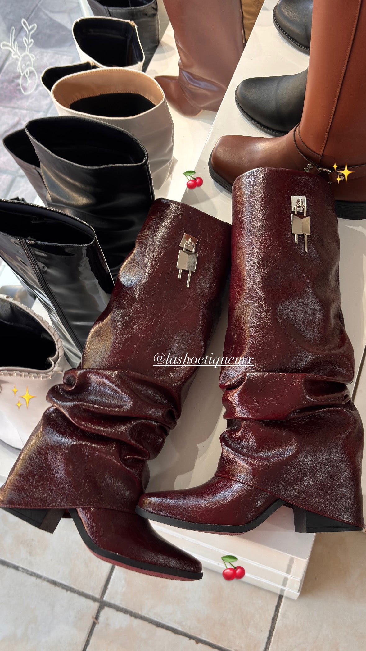 Bota Cherry Cereza