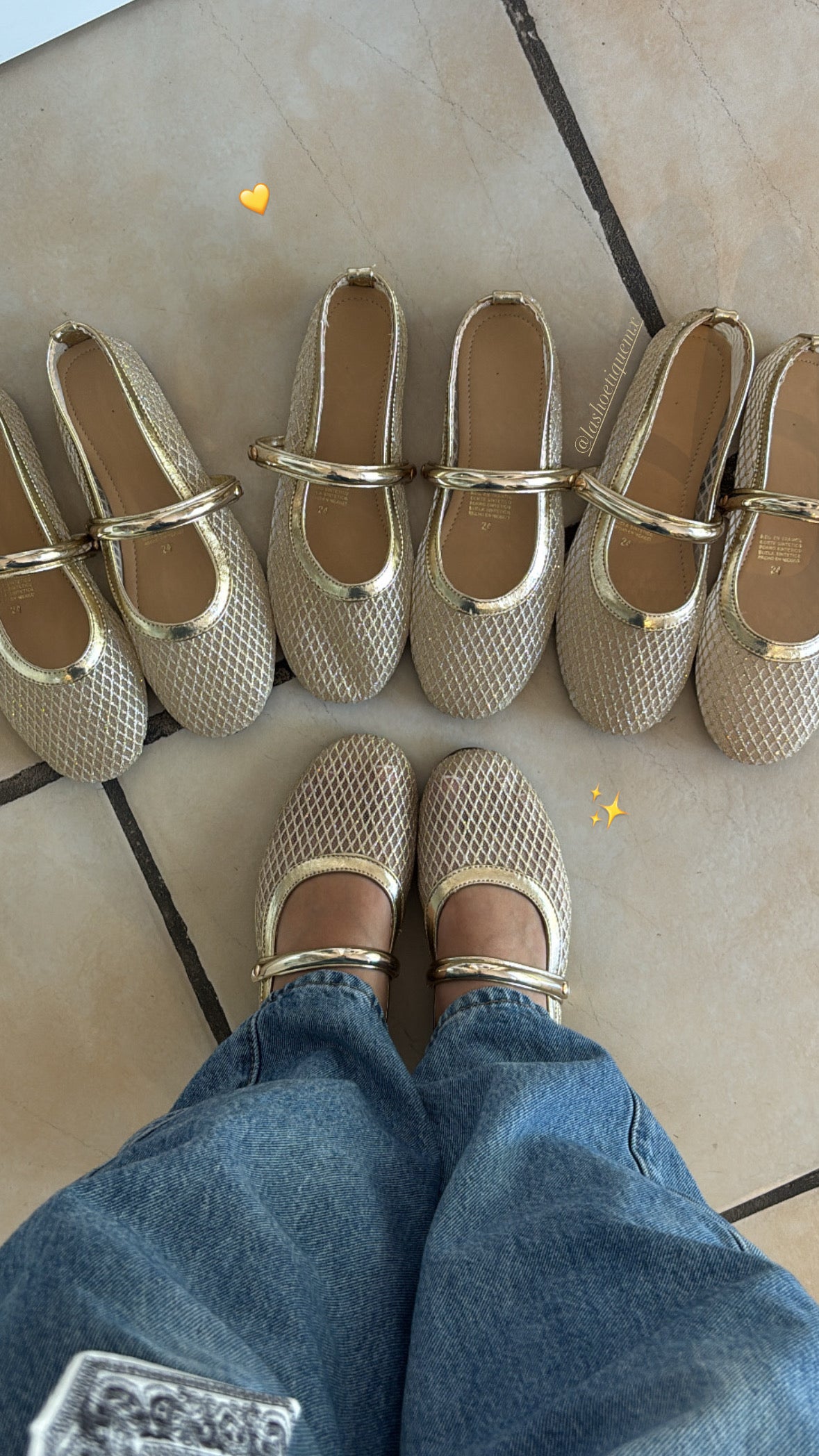 Flats Aurora Gold