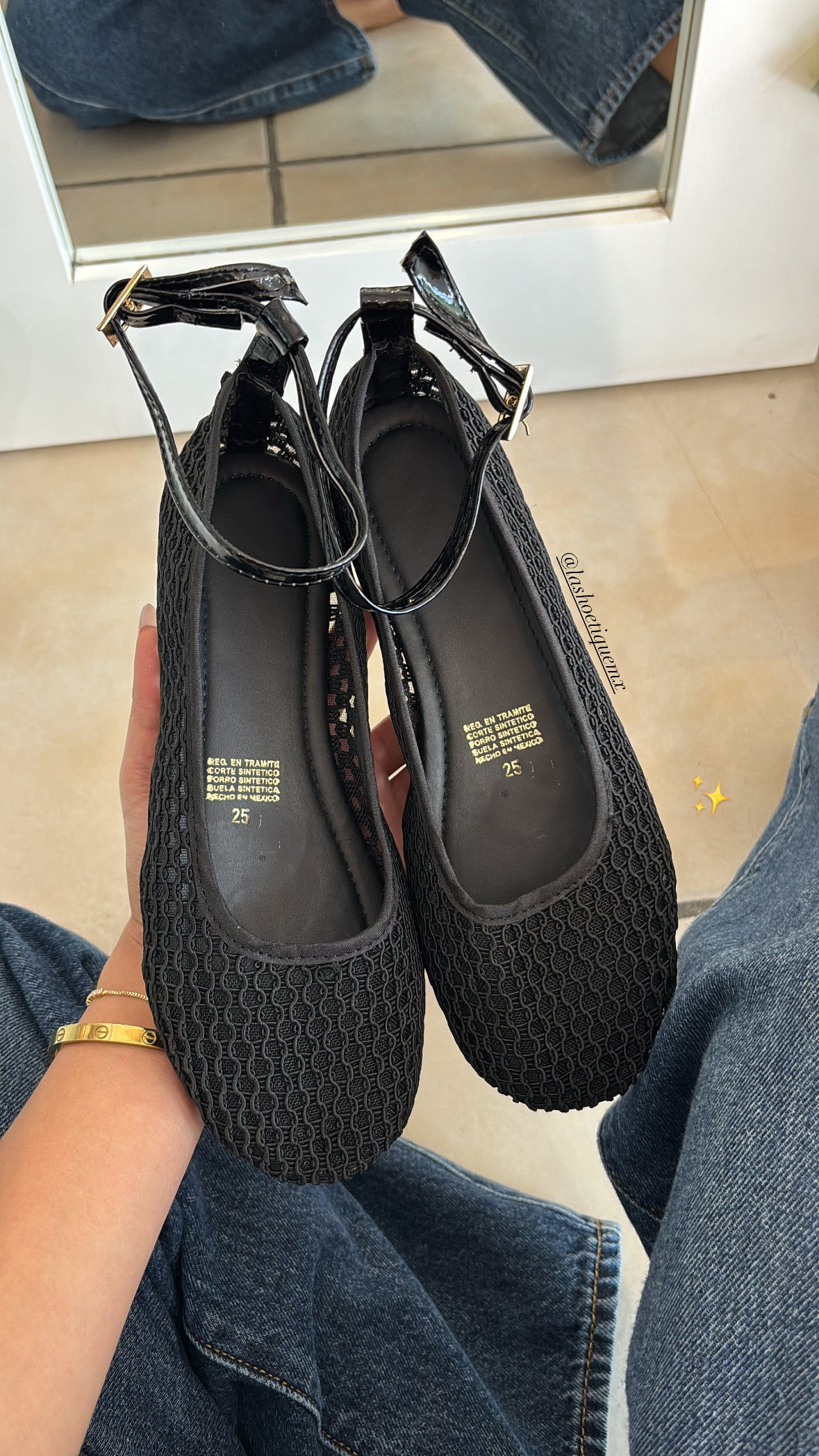 Flats Clarissa Negro