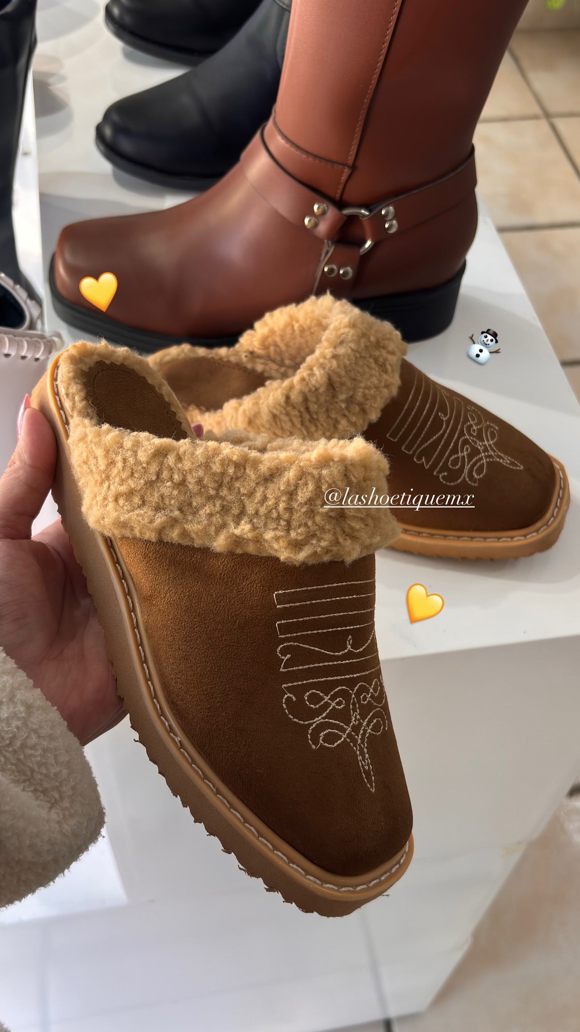 Pantunflas Loretta Caramelo