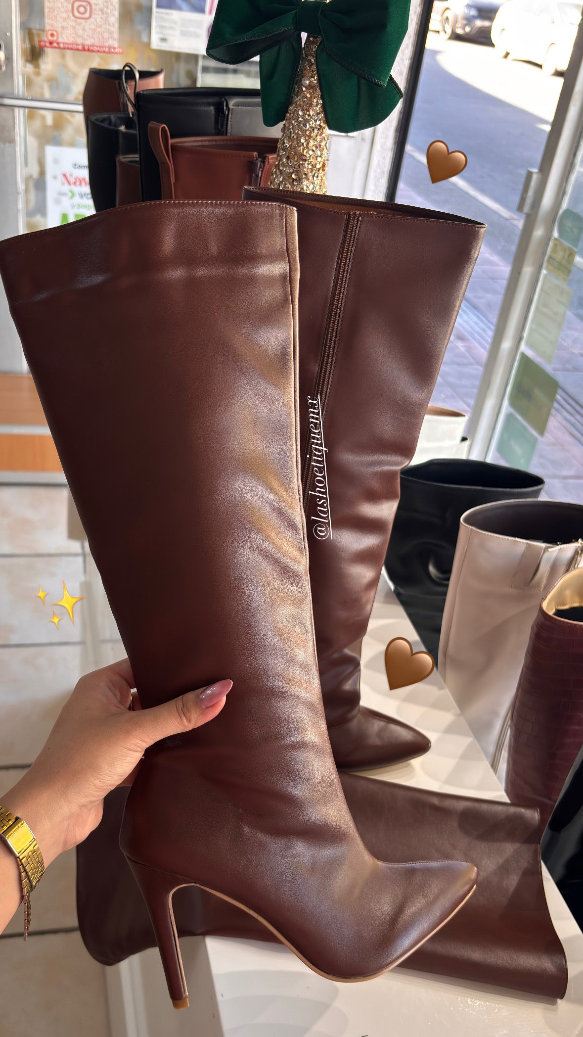 Bota Selena Moka