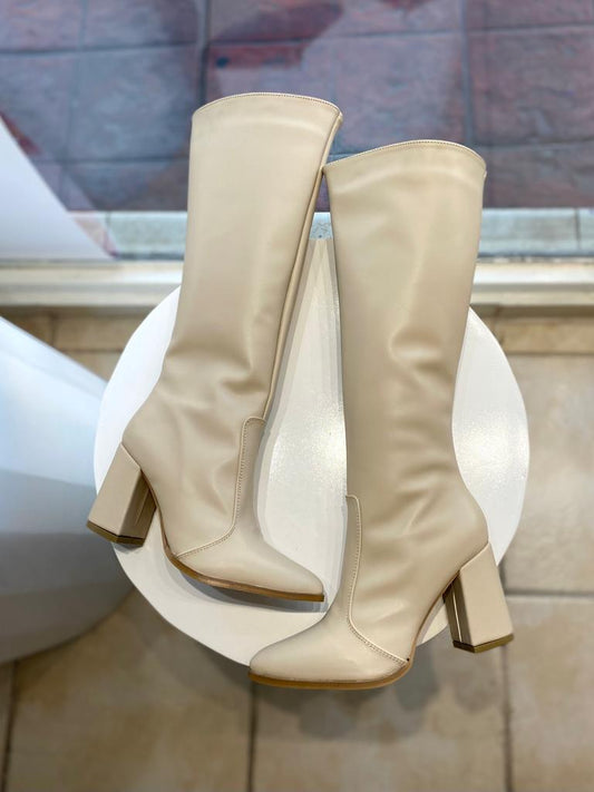 Bota Paris Nude