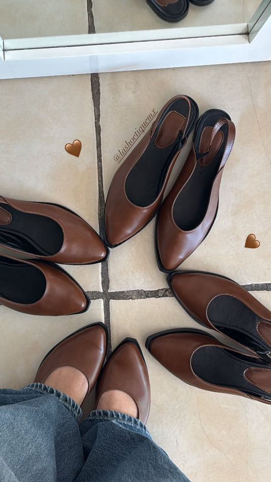 Flats Avril Chocolate