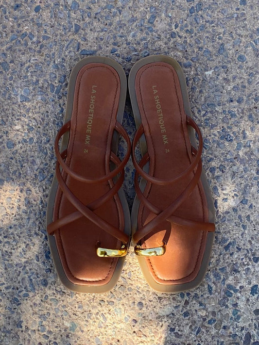 Sandalias Summer Camel