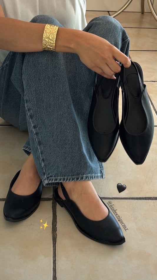 Flats Avril Negro