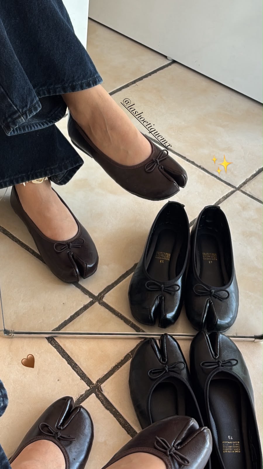 Flats Tabis Moka