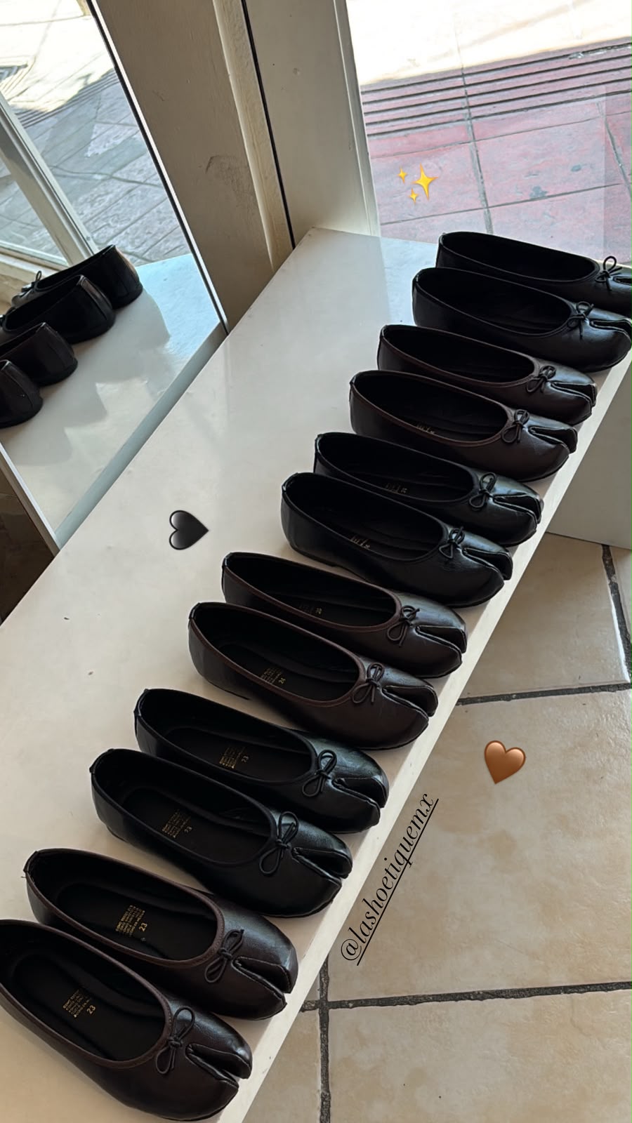 Flats Tabis Negro