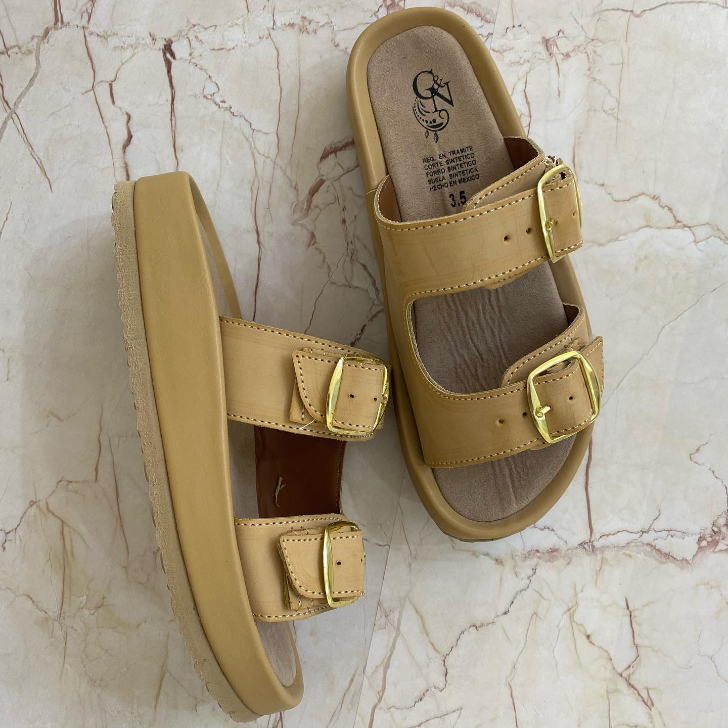Sandalias Nicole - Camel
